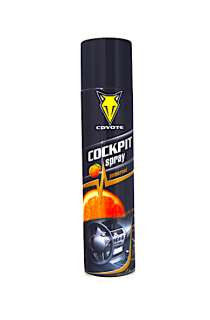 Coyote Cockpit čistící spray pro interiér aut 400 ml Pomeranč