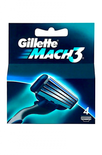 Gillette náhradní hlavice Mach3 4 ks