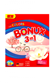 Bonux 3v1 prací prášek 4 dávky Colors 0,3 kg Pure Magnolia