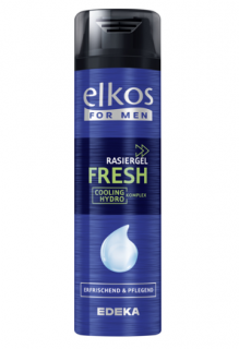 Elkos For Men gel na holení 200 ml Fresh