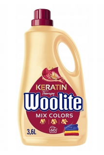 Woolite gel 60 pracích dávek Mix Colors 3,6 l