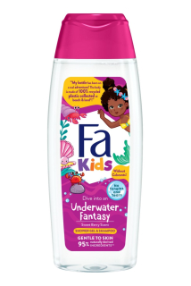 Fa Kids sprchový gel a šampon 2v1 250 ml Mořská panna