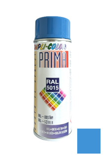 PRIMA univerzální barva ve spreji 400 ml RAL 5015 Modrá Nebeská
