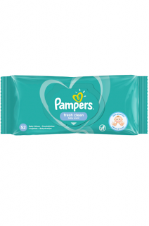 Pampers vlhčené ubrousky 52 ks Fresh Clean