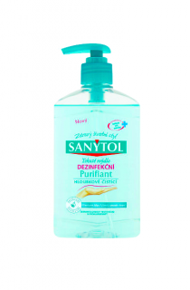 Sanytol dezinfekční tekuté mýdlo 250 ml Purifiant Hloubkově čistící