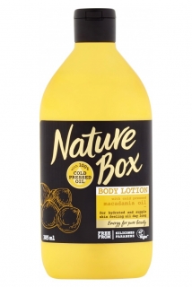 Nature Box tělové mléko 385 ml Makadamiový olej