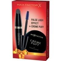 Max Factor False Lash Effect řasenka černá + Creme Puff pudr č.05