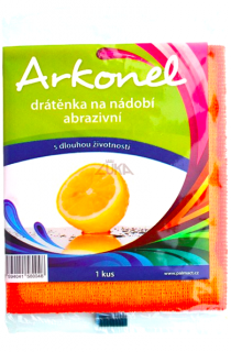 Arkonel abrazivní drátěnka na nádobí 1 ks