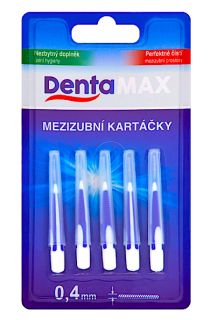 Dentamax mezizubní kartáčky 0,40 mm 5 ks