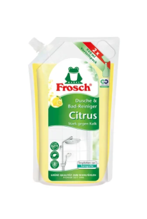 Frosch čistič na sprchy a koupelny náhradní náplň 950 ml Citrus