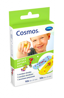 Cosmos dětská voděodolná náplast 20 ks