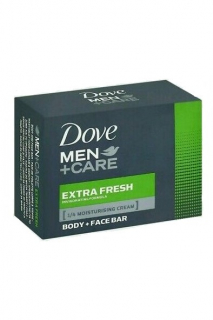 Dove Men+Care toaletní mýdlo 90 g Extra Fresh