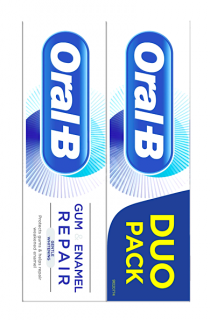 Oral-B zubní pasta 2 x 75 ml Gum & Enamel Repair Whitening