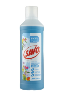 Savo bez chloru dezinfekční čistič na podlahy 1000 ml Jarní Svěžest