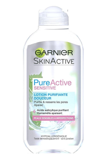 Garnier Pure Active Sensitive jemné čistící mléko - gel 200 ml