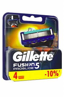 Gillette náhradní hlavice Fusion5 Proglide 4 ks