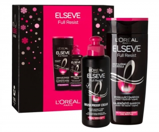 L'Oréal dárková kazeta Elseve Full Resist (šampon 250 ml + vlas. krém 200 ml)