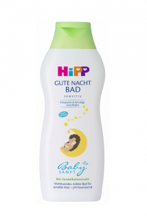 HIPP BabySanft koupelová pěna 350 ml Gute Nacht Sensitiv