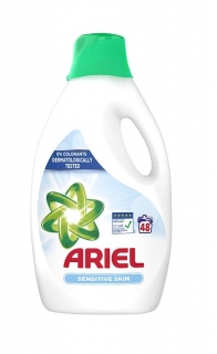 Ariel gel 48 pracích dávek Sensitive Skin 2,64 l
