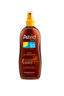 Astrid SUN olej na opalování ve spreji SPF30 200 ml