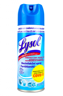 Lysol dezinfekční sprej 400 ml svěží vůně