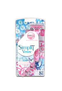 Gillette Simply Venus 8 ks Simply Smooth Pink