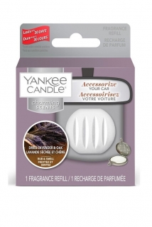 Yankee Candle vůně do auta náhradní náplň Dried Lavender & Oak