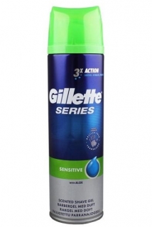 Gillette gel na holení 200 ml Series Sensitive