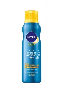 Nivea Sun Protect & Refresh sprej na opalování 200 ml SPF20
