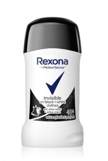 Rexona anti-perspirant stick 40 m Invisible Black + White