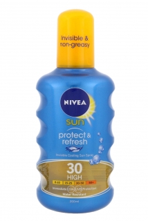 Nivea Sun neviditelný sprej na opalování 200 ml Protect & Refresh SPF30