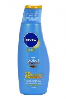 Nivea Sun Protect & Bronze mléko na opalování SPF20 200 ml
