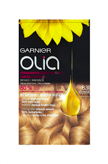 Garnier barva na vlasy Olia 8.31 Zlatě popelavá blond