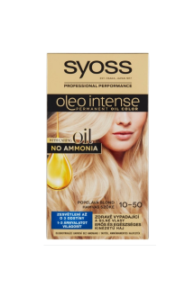 Syoss barva na vlasy Oleo Intense 10-50 Popelavá blond