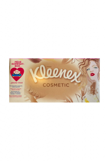 Kleenex papírové kapesníky BOX 80 ks 3-vrstvé Cosmetic