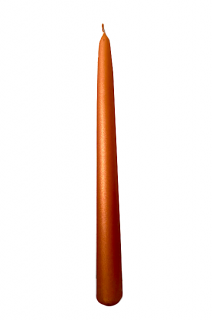 Z-trade svíčka konická 1 ks bronzová matná 22x240 mm