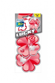 Power Air osvěžovač vzduchu do auta Lucky 3D Meloun