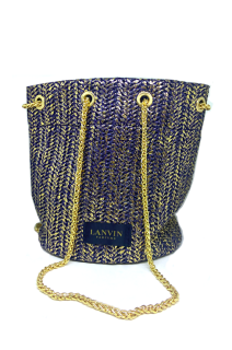 Lanvin kosmetická taška Gold Blue