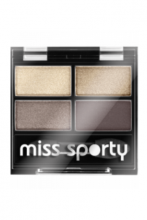 Miss Sporty oční stíny Colour Quattro 3,2 g 403 Smoky Brown Eyes