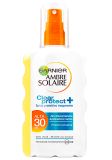 Garnier Ambre Solaire Clear protect + sprej na opalování SPF 30 200 ml