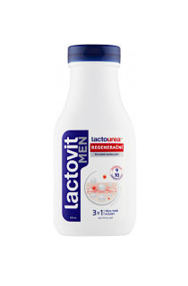 Lactovit Men sprchový gel 300 ml Regenerační Lactourea 3v1